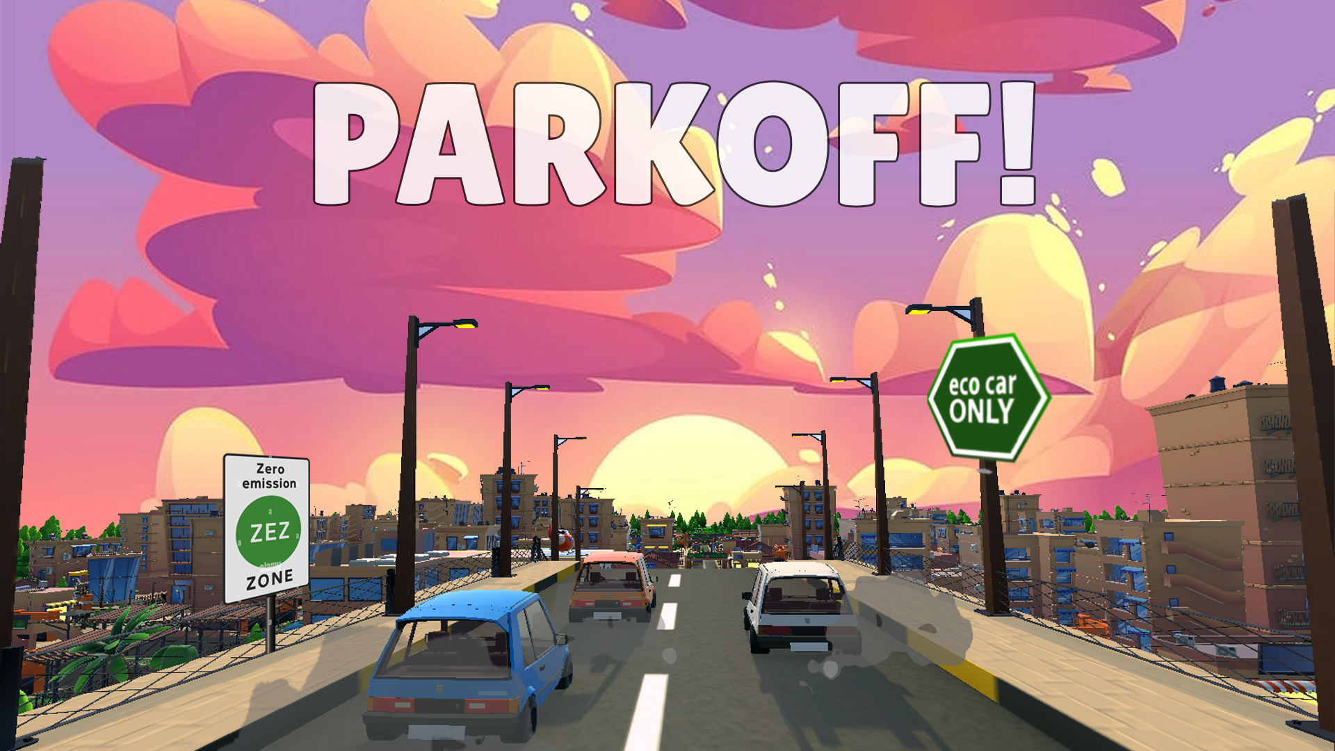 Parkoff! - Year 2030 arcade party game