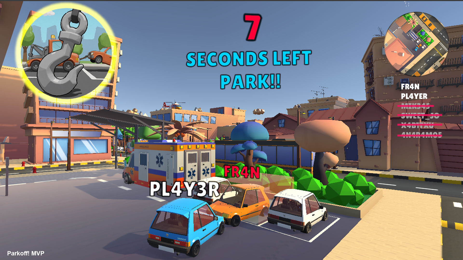 Parkoff gameplay screenshot 1